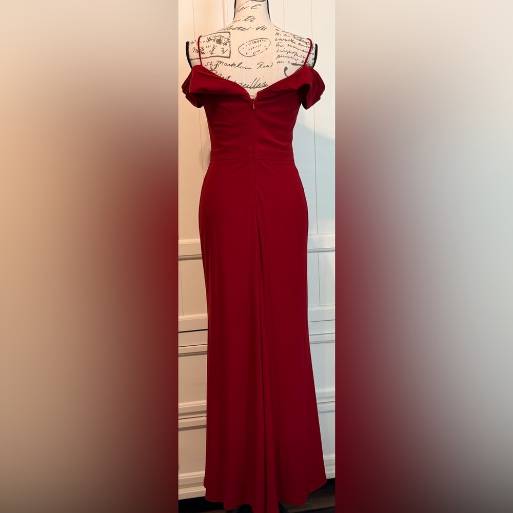 Morgan & Co. Burgundy Dress - Picture 5 of 7